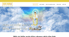 Desktop Screenshot of chuatrivosinh.com